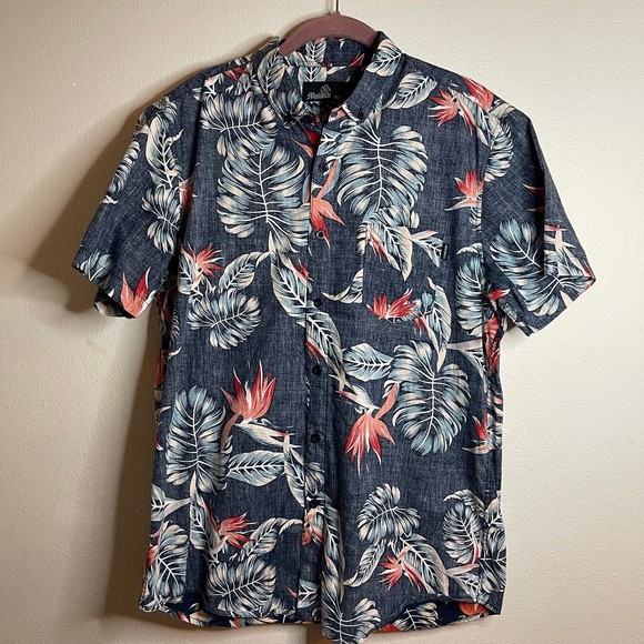 molokai surf co Other - Molokai surf co Hawaiian Shirt size large floral print